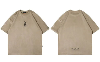 Harajuku Suede T-Shirt