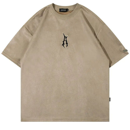 Harajuku Suede T-Shirt