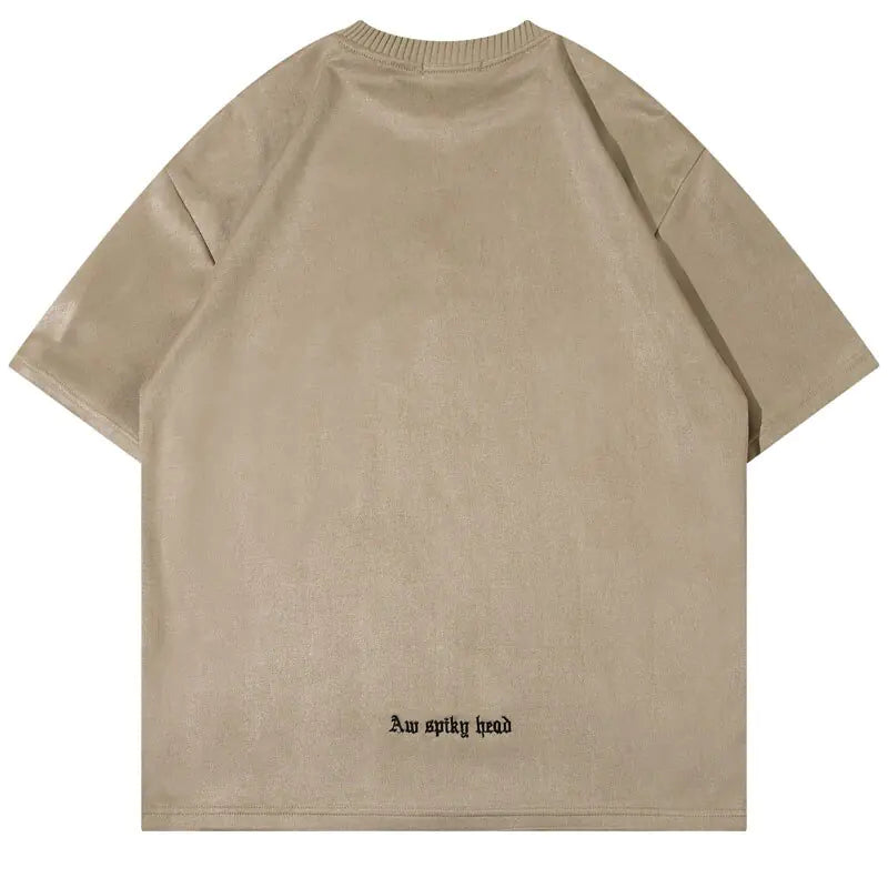 Harajuku Suede T-Shirt